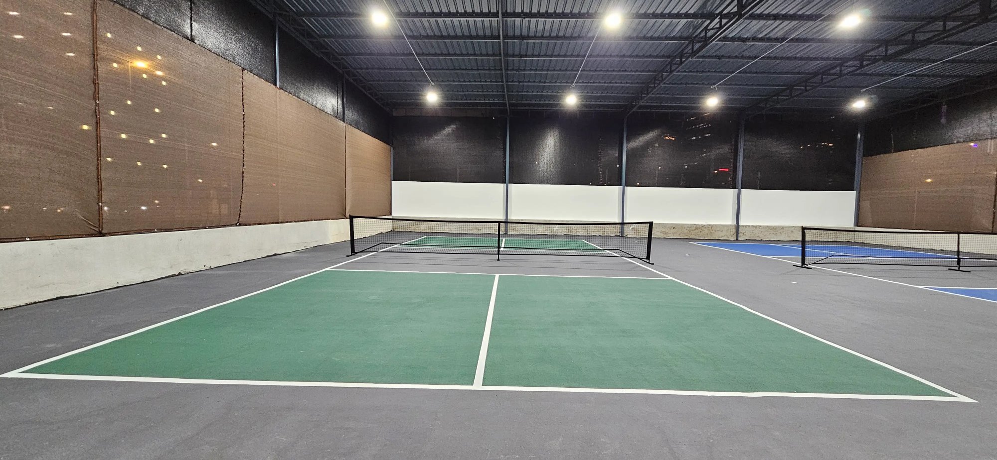 Aseana Arena — Green & Blue Courts